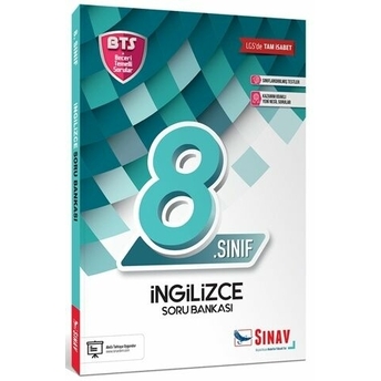 Sınav Yayınları 8. Sınıf Lgs Ingilizce Soru Bankası Komisyon