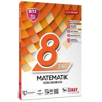 Sınav Yayınları 8. Sınıf Lgs Matematik Soru Bankası Komisyon