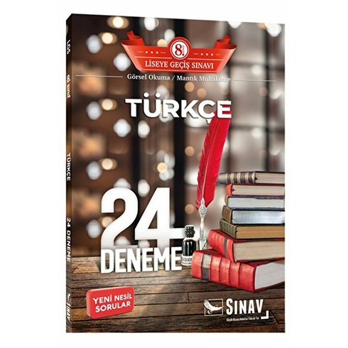 Sınav Yayınları 8. Sınıf Lgs Türkçe 24 Deneme