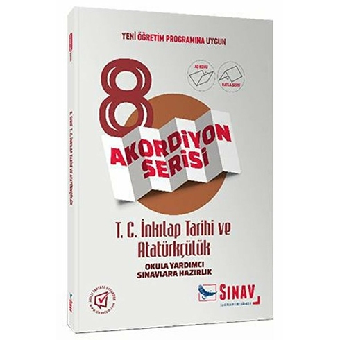 Sınav Yayınları 8. Sınıf T.c. Inkılap Tarihi Ve Atatürkçülük Akordiyon Kitap