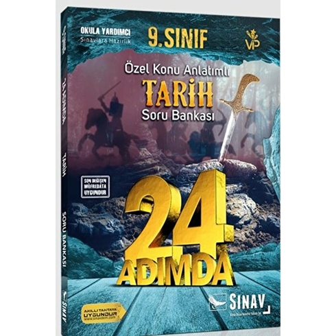 Sınav Yayınları 9. Sınıf Coğrafya 24 Adımda Özel Konu Anlatımlı Soru Bankası