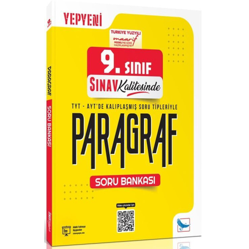 Sınav Yayınları 9. Sınıf Sınav Kalitesinde Paragraf Soru Bankası Komisyon