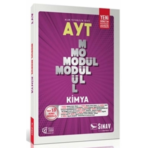 Sınav Yayınları Ayt Kimya Modül Modül Konu Anlatımlı