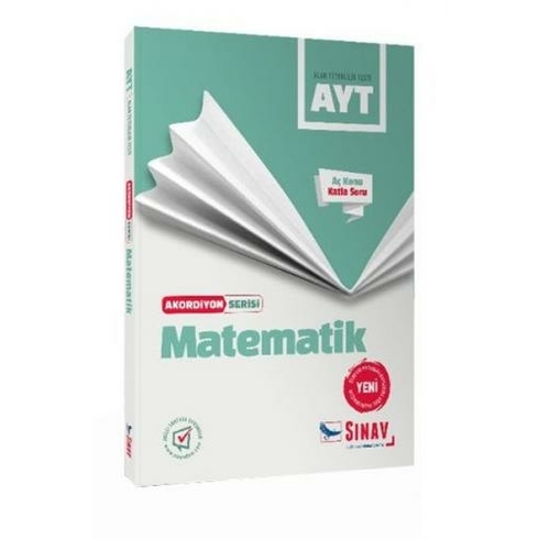 Sınav Yayınları Ayt Matematik Akordiyon Kitap