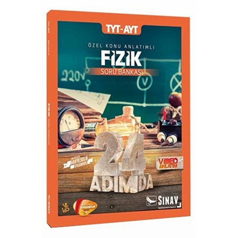 Sınav Yayınları Tyt Ayt Fizik 24 Adımda Özel Konu Anlatımlı Soru Bankası