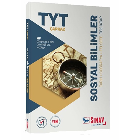 Sınav Yayınları Tyt Çapraz Mf Öğrencileri Için Sosyal Bilimler Tek Kitap