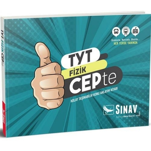 Sınav Yayınları Tyt Fizik Konu Anlatımlı Cep Kitabı