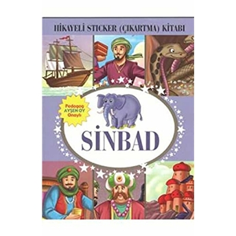 Sinbad Hikayeli Sticker Çıkartma Kitabı Kolektif