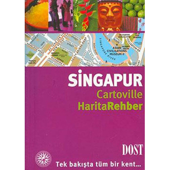 Singapur Cartoville Harita Rehber - Amy Van