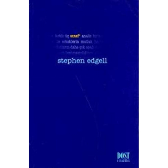 Sınıf Stephen Edgell