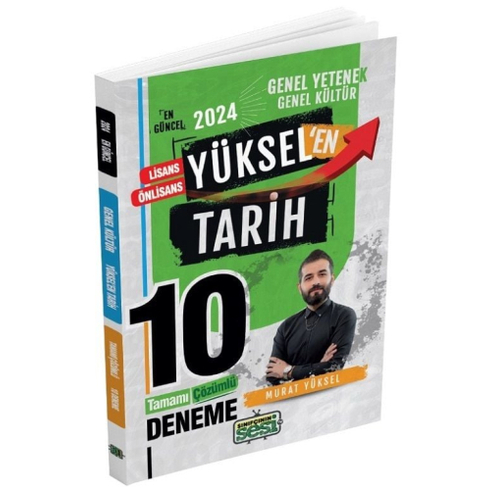 Sınıfçının Sesi 2024 Kpss Yükselen Tarih 10 Deneme Çözümlü Murat Yüksel