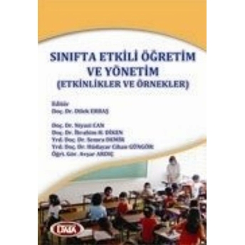 Sınıfta Etkili Öğretim Ve Yönetim (Etkinlikler Ve Örnekler) Niyazi Can