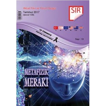 Sır Aktüel Fikir Ve Yorum Dergisi Sayı: 13 Temmuz 2017 Kolektif