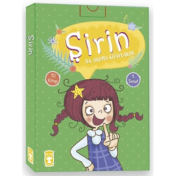 Şirin Ilk Okuma Kitaplarım Seti (10 Kitap Takım) Birsen Ekim Özen