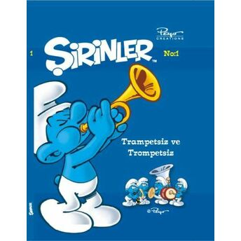 Şirinler 1 - Trampetsiz Ve Trompetsiz Pierre Culliford