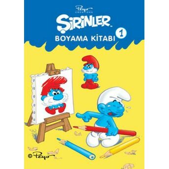 Şirinler Boyama Kitabı 1 Pierre Culliford