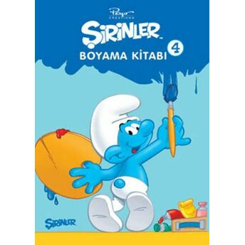 Şirinler Boyama Kitabı 4 Pierre Culliford