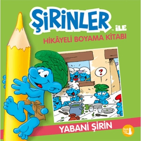 Şirinler Ile Hikaye Boyama Kitabı - Yabani Şirin Kolektif