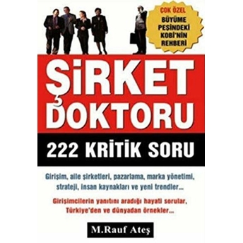 Şirket Doktoru 222 Kritik Soru M. Rauf Ateş