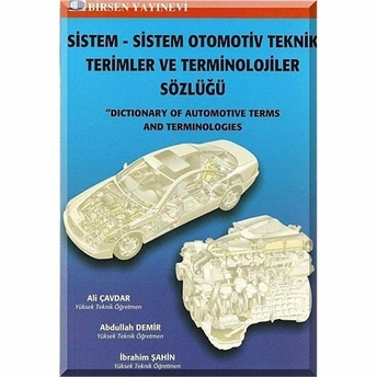 Sistem - Sistem Otomotiv Teknik Terimler Ve Terminolojiler Sözlüğü Abdullah Demir