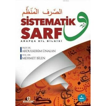 Sistematik Sarf – Arapça Dil Bilgisi Abdulkerim Ünalan