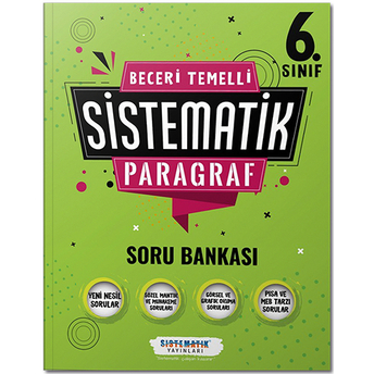 Sistematik Yayınları 6. Sınıf Paragraf Sistematik Soru Bankası Komisyon