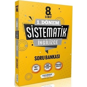 Sistematik Yayınları 8. Sınıf 1. Dönem Ingilizce Sistematik Soru Bankası Komisyon