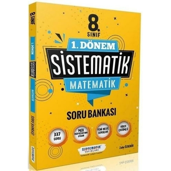 Sistematik Yayınları 8. Sınıf 1. Dönem Matematik Sistematik Soru Bankası Komisyon