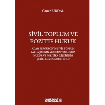 Sivil Toplum Ve Pozitif Hukuk Caner Birdal