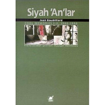 Siyah Anlar 1-2 1980-1990 Jean Baudrillard