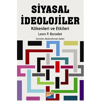 Siyasal Ideolojiler Kökenleri Ve Etkileri Leon P. Baradat