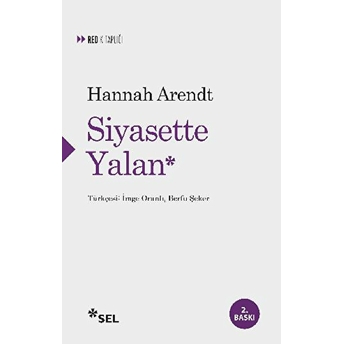 Siyasette Yalan Hannah Arendt