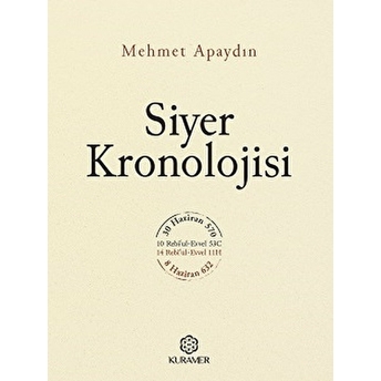 Siyer Kronolojisi (Ciltli) Mehmet Apaydın