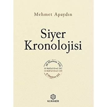 Siyer Kronolojisi Mehmet Apaydın