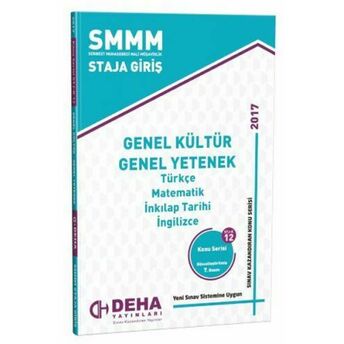 Smmm Staja Giriş Genel Kültür Genel Yetenek Konu Anlatımlı Stj- K 12 Kolektif