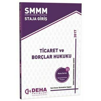 Smmm Staja Giriş Ticaret Ve Borçlar Hukuku Konu Serisi Stj- K 11 Kolektif