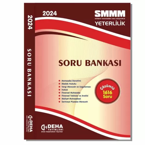 Smmm Yeterlilik Sınavına Hazırlık 1616 Çözümlü Soru Bankası Kitabı Komisyon