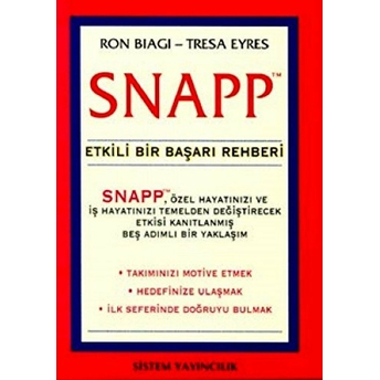 Snapp Etkili Bir Başarı Rehberi Ron Biagi