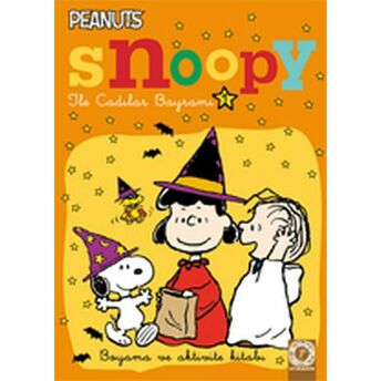 Snoopy Ile Cadılar Bayramı 1 - Boyama Ve Aktivite Kitabı Kolektif