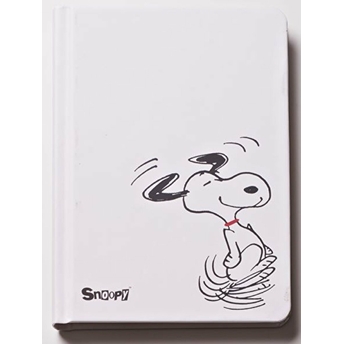 Snoopy Kaçış Defter (Sert Kapak)