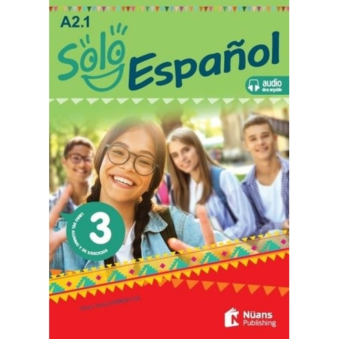 Solo Espanol 3 (A2.1) Libro Del Alumnoy De Ejercicios Audio Descargable Maria Teresa Ferrero Gil