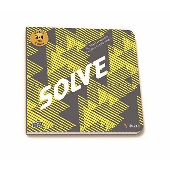 Solve-3-4 Yaş Level 2 3.Kitap-Iq Ve Yetenek Geliştiren Kitaplar Serisi 6