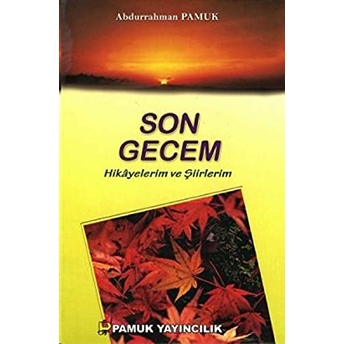 Son Gecem - Hikayelerim Ve Şiirlerim Abdurrahman Pamuk