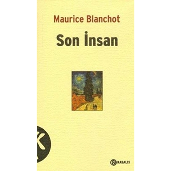 Son Insan Maurice Blanchot