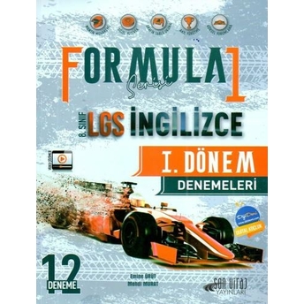 Son Viraj Yayınları 8. Sınıf Lgs Ingilizce Formula Serisi 12 Denemeleri Özel Baskı Komisyon