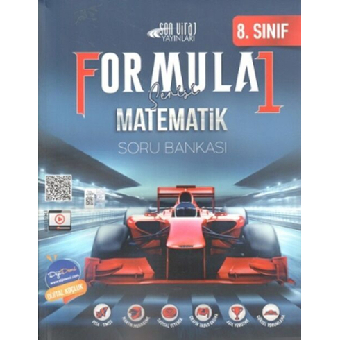 Son Viraj Yayınları 8. Sınıf Matematik Formula 1 Soru Bankası Komisyon