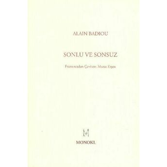 Sonlu Ve Sonsuz Alain Badiou