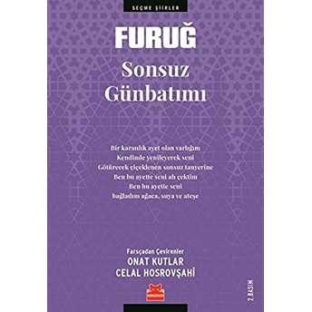 Sonsuz Günbatımı - Seçme Şiirler Furuğ Ferruhzad