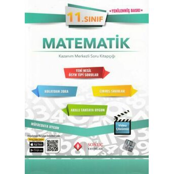 Sonuç 11. Sınıf Matematik Set Kazanım Merkezli Soru Kitapçığı (Yeni) Komisyon