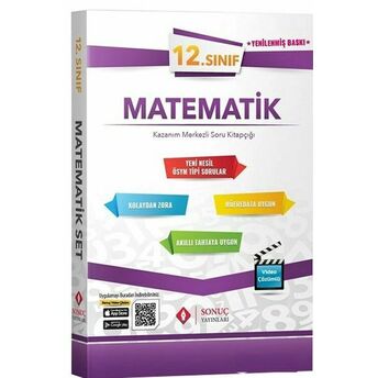 Sonuç 12.Sınıf Matematik Kazanım Merkezli Soru Kitapçığı Kolektıf